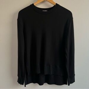 Classic Black Crewneck Women’s Top